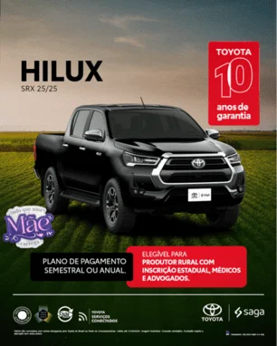 SRX AT 2025 - Seu veículo 0km na Saga Toyota! SRX AT 2025 - Seu veículo 0km na Saga Toyota!